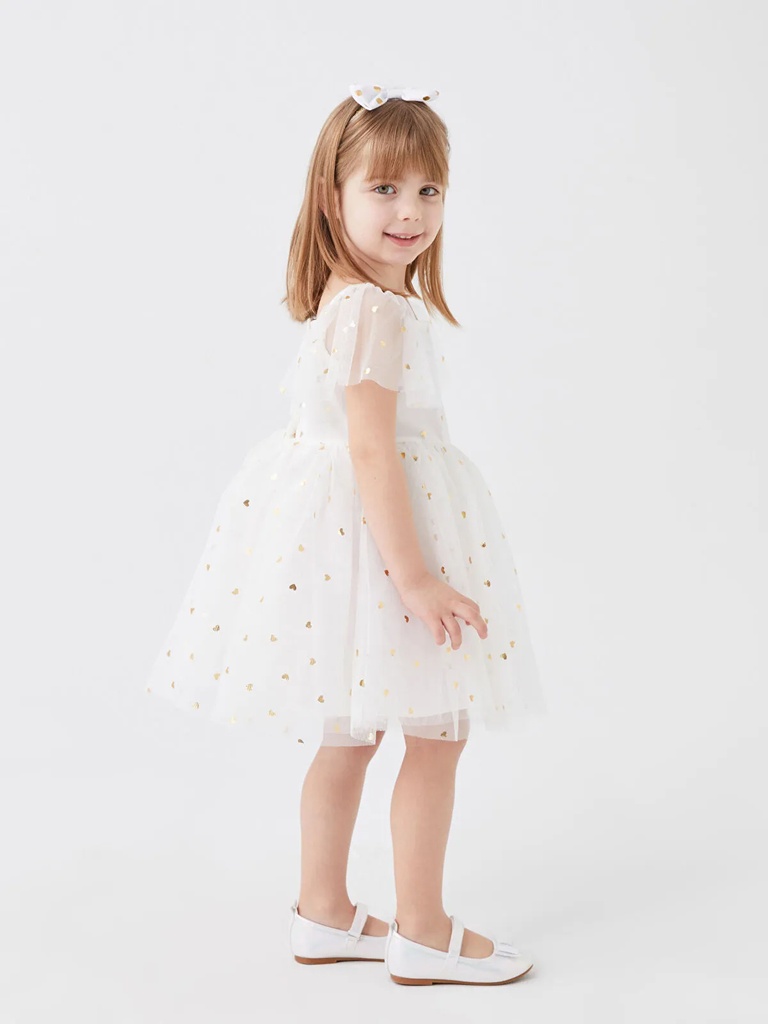 White Tutu Stars Dress