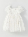 White Tutu Stars Dress