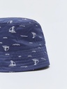 Navy Blue Boats Hat