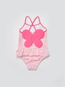 Girl Pink Swimsuit