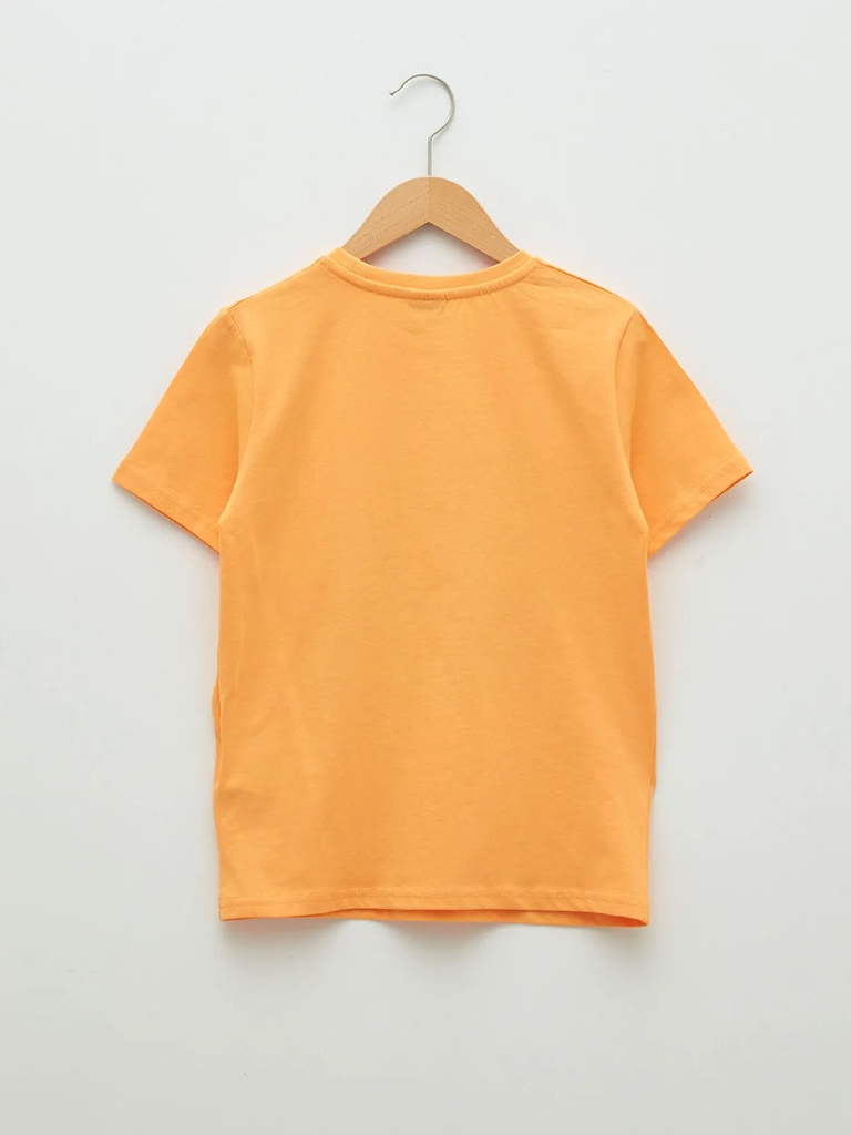 Action Time Orange T-shirt