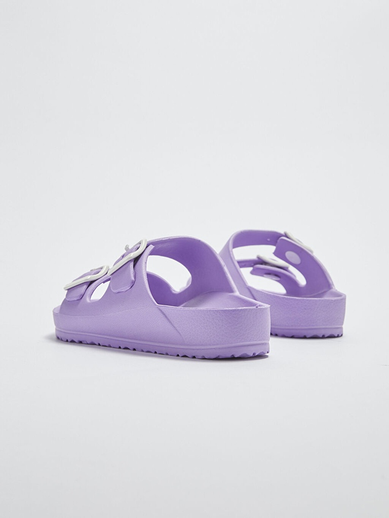 Purple Double Band Slippers