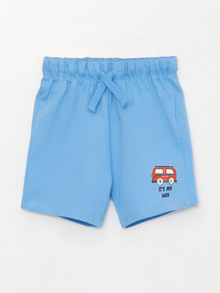 Set of 2 Cotton Shorts