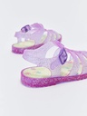 Purple Glittery Girl Sandals