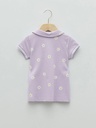 Purple Daisies Top