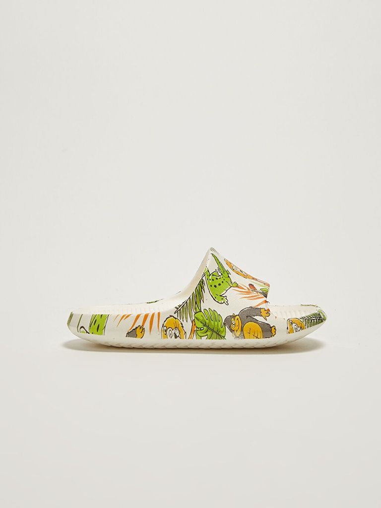 Printed Jungle Single Band Slippers