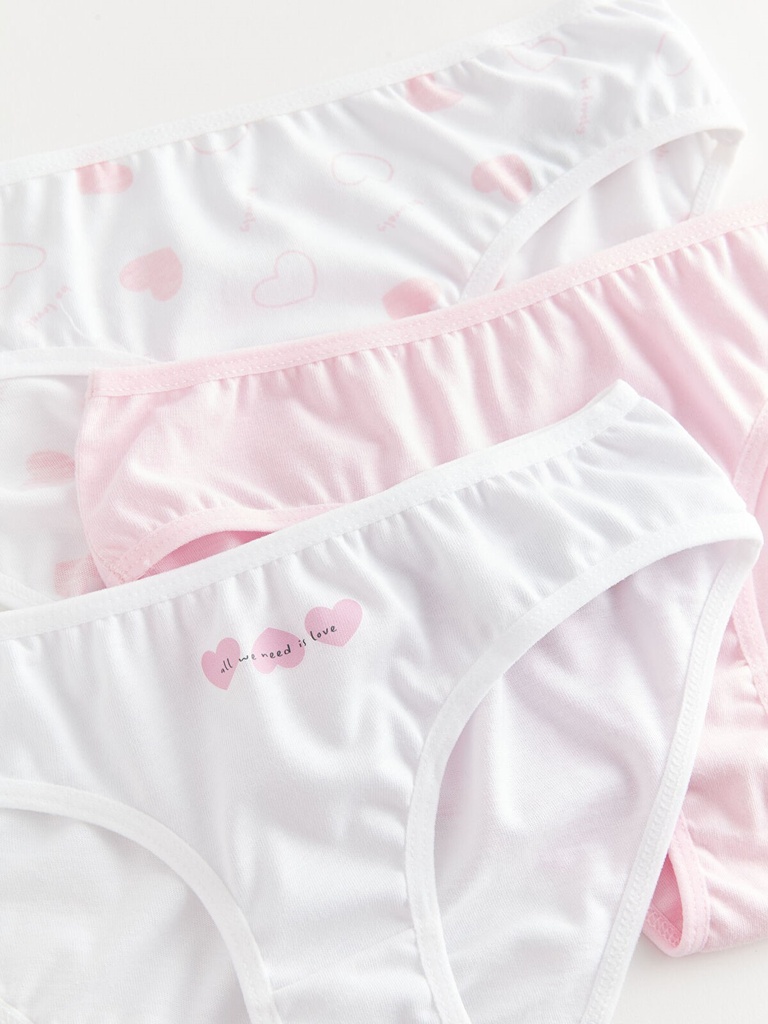 3-Pack hearts Cotton Undies