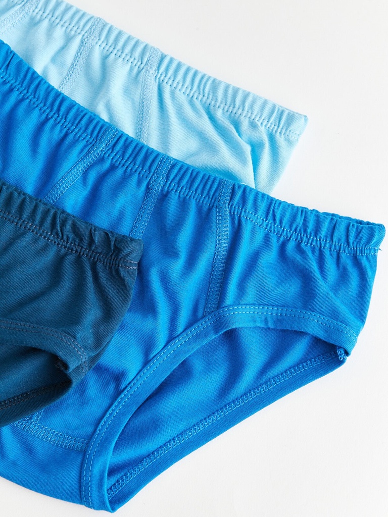 3-Pack Boy Blue Cotton Undies