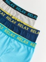 3-Pack Boy Blue Cotton Boxers