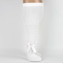 3-Pack of Dotted Cotton Tights (Grey- Red- Light Pink)