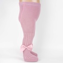Pack of 3 Cotton Tights - Pink, Navy Blue & Light Pink Colors
