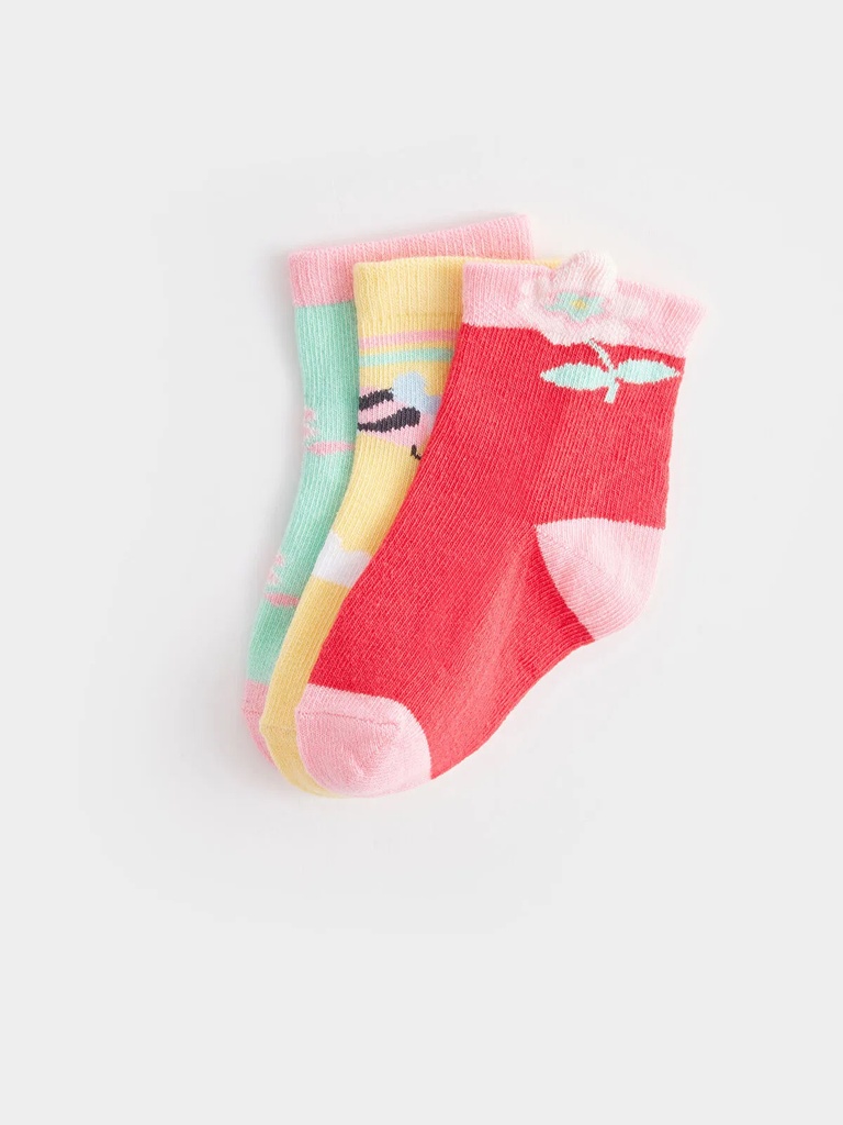 5-Pack Girl Patterned Socks (copy)