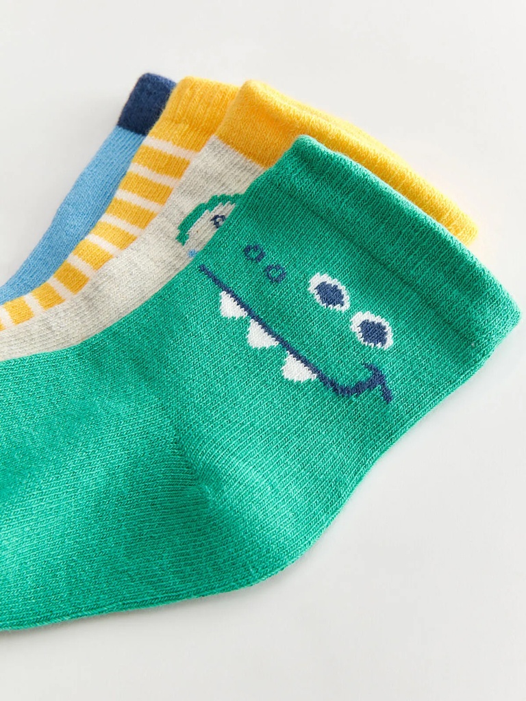 Pack of 4 pairs of socks - animals Theme