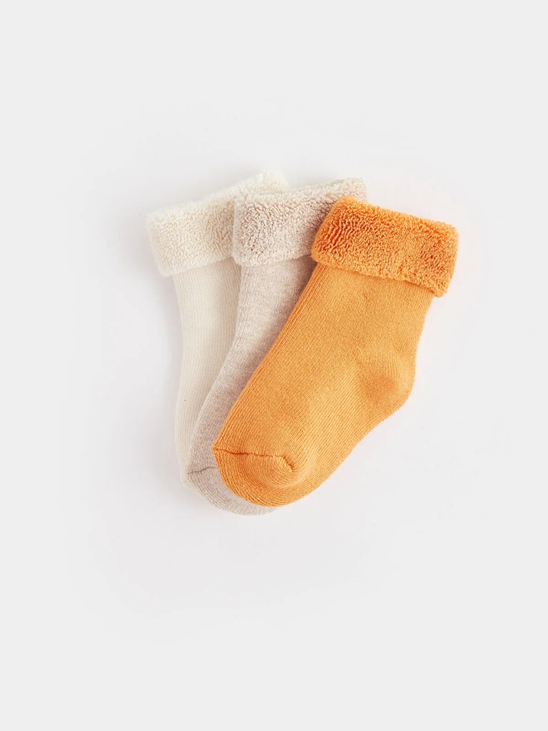 Pack of 3 pairs of thick socks