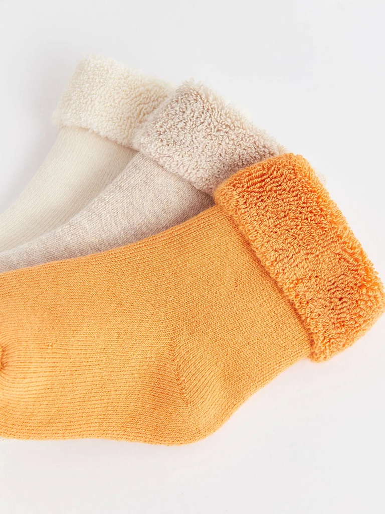 Pack of 3 pairs of thick socks