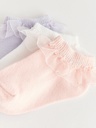 Pack of 3 pairs of short socks