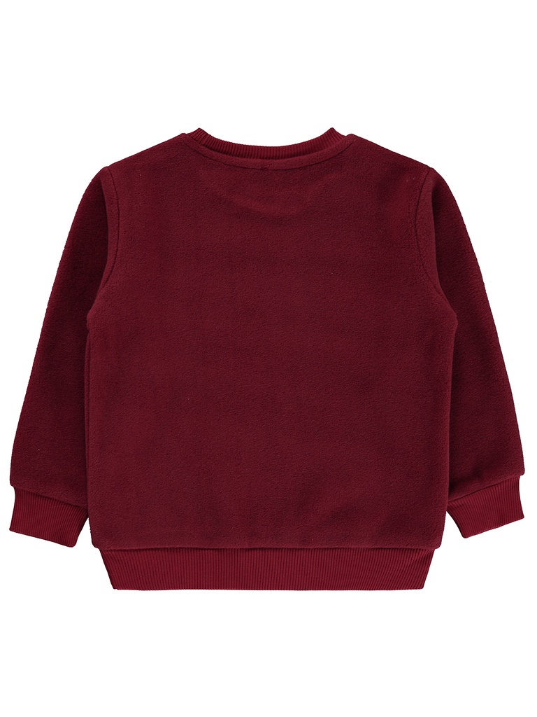 Bordeaux Fleece Sweatshirt