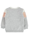Salmon Grey Fleece inside Sweatshirt