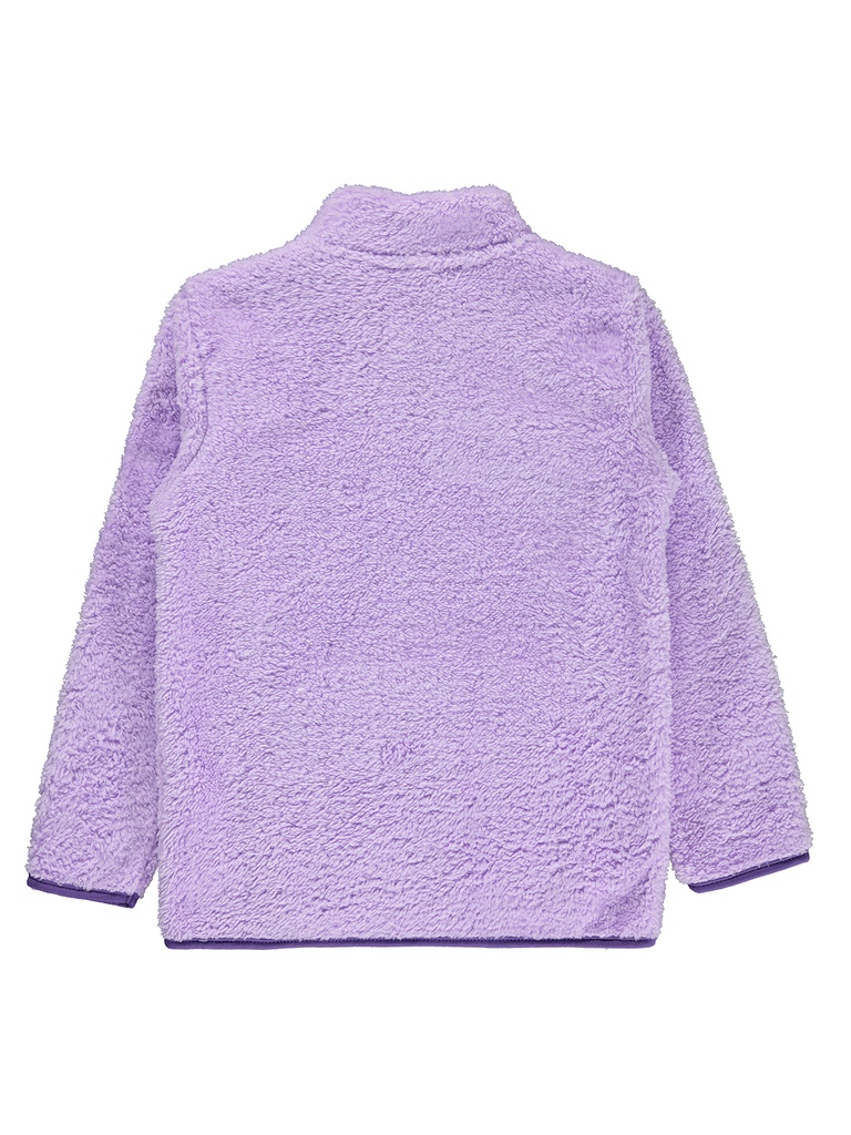 Fuzzy Fluffy Pruple Hoodie (6-10 years)