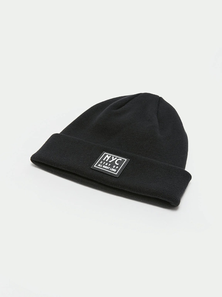 Black Winter Hat