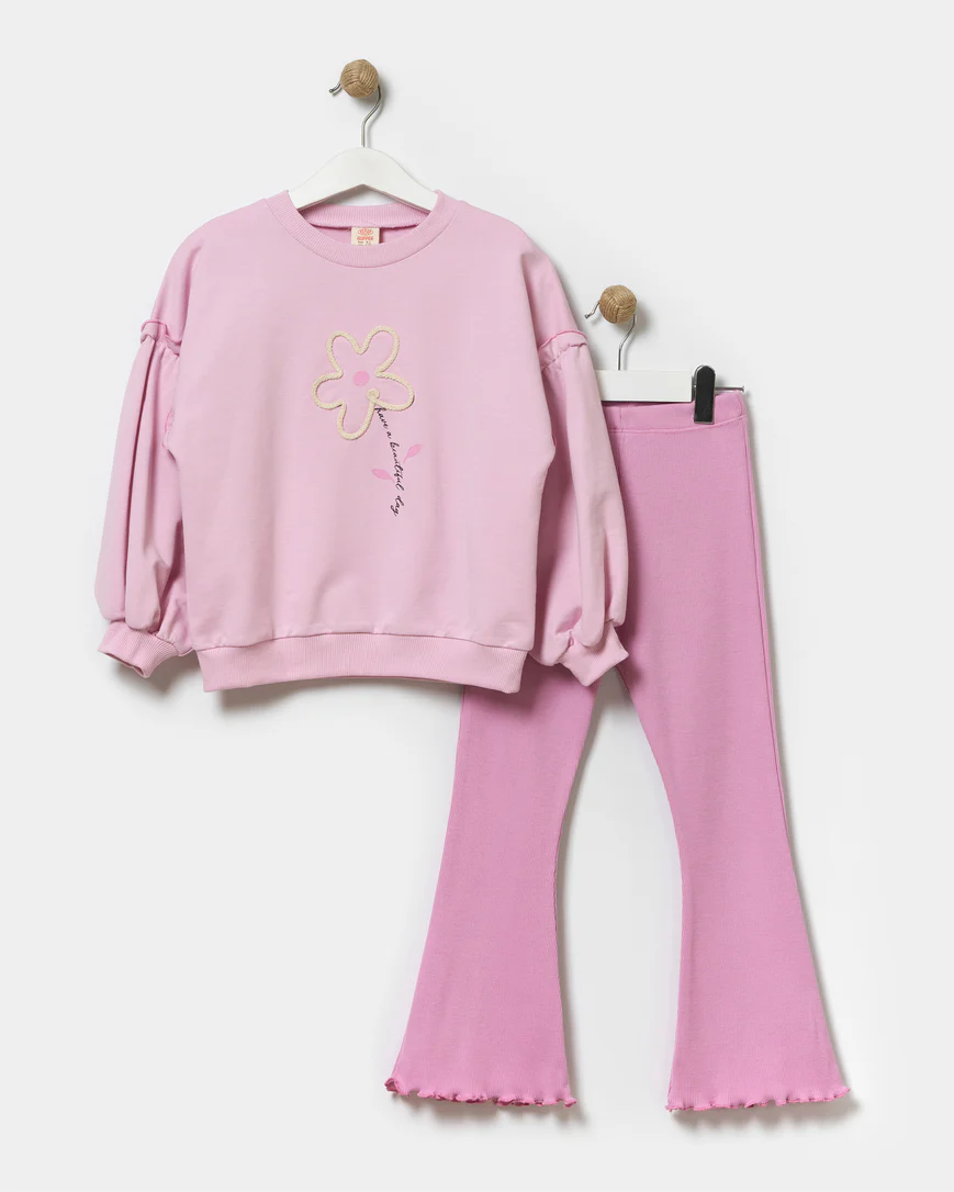 Pink Bow Tracksuit (4 to 7 years)