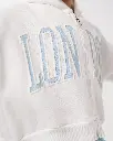 London Zippered Sweat Wide Leg Girl Oversize Tracksuit (7-10 Years)