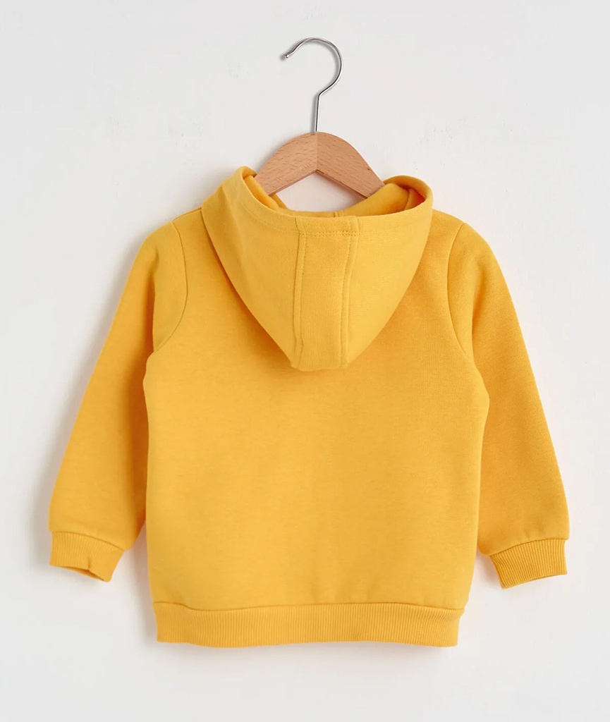 Mustard sweatshirt - Fleece Inside