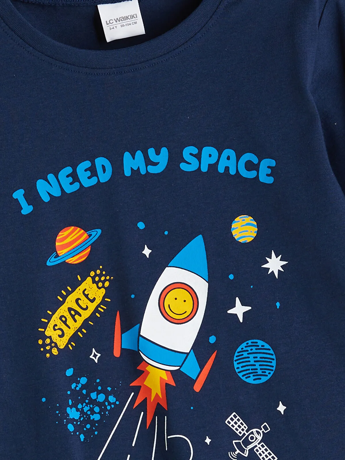 I need my space Navy Blue pajama