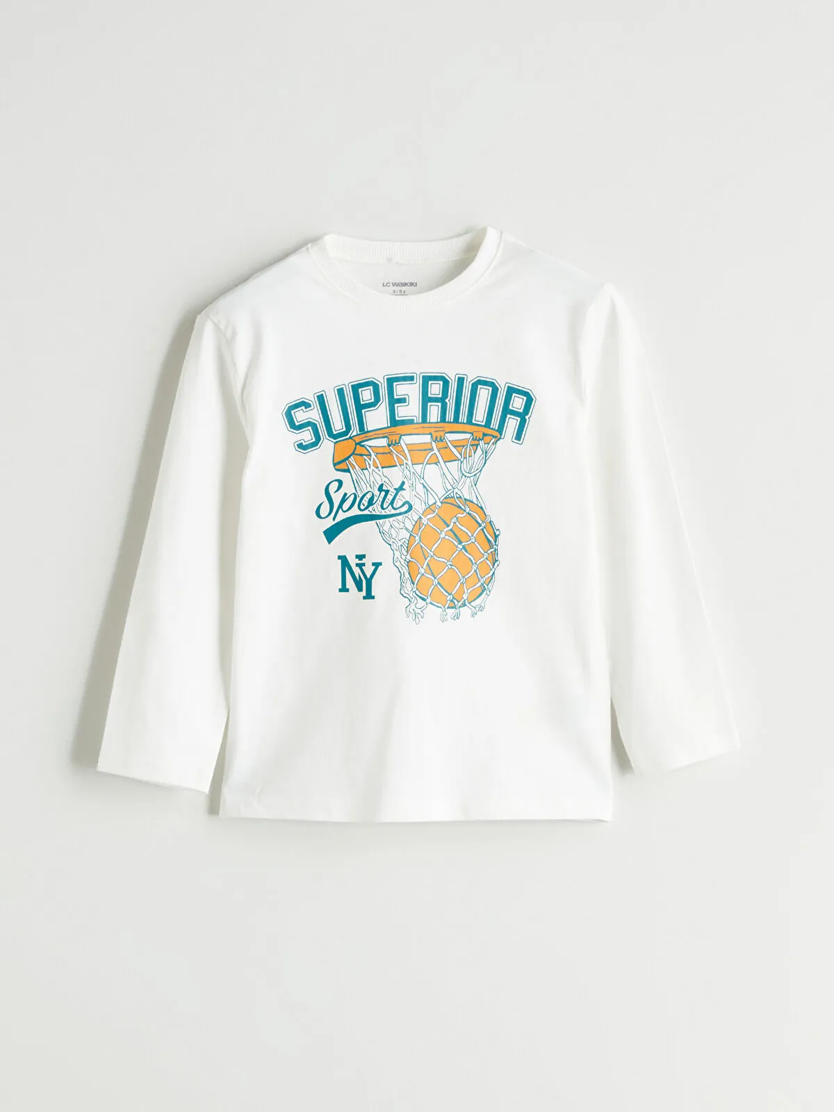 Off-White Print Boys' Sweatshirt and Sweatpants Set of 2