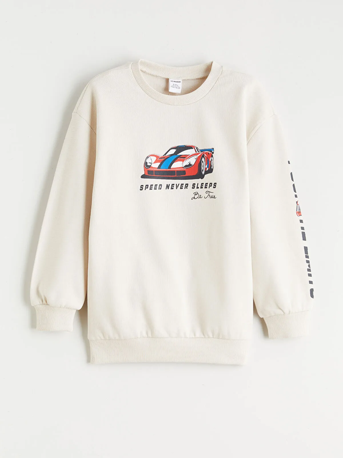 Grey Crew Neck Boys' Sweatshirt and Sweatpants