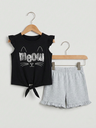 Meow Grey Set- (2-5Y) 