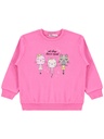 Dance Repeat Pink Cotton Sweatshirt
