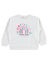 Rainbow Dreams Sweatshirt ( 2-5Y)- White