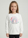 Rainbow Dreams Sweatshirt ( 2-5Y)- White