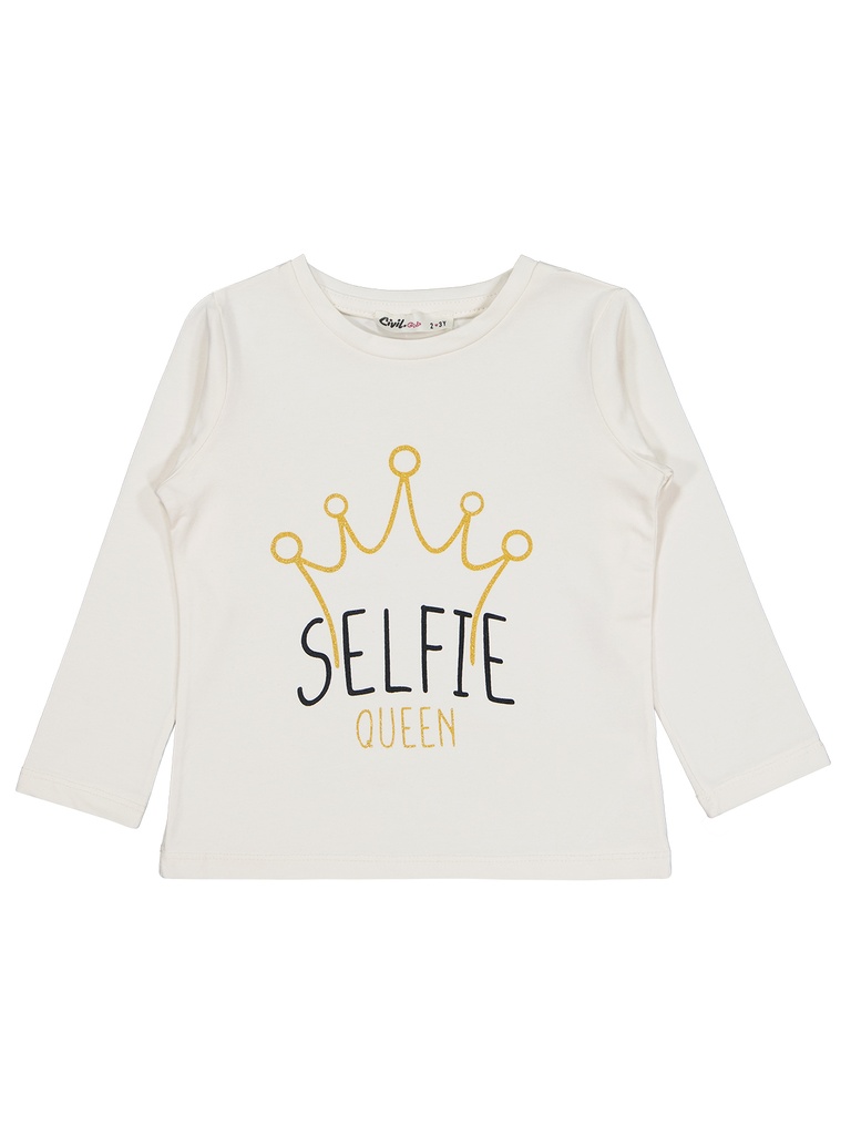 Selfie Queen Long sleeve T-shirt (2-5Y)