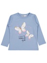 Butterflies Blue Long Sleeve T-shirt (2-5Y) 