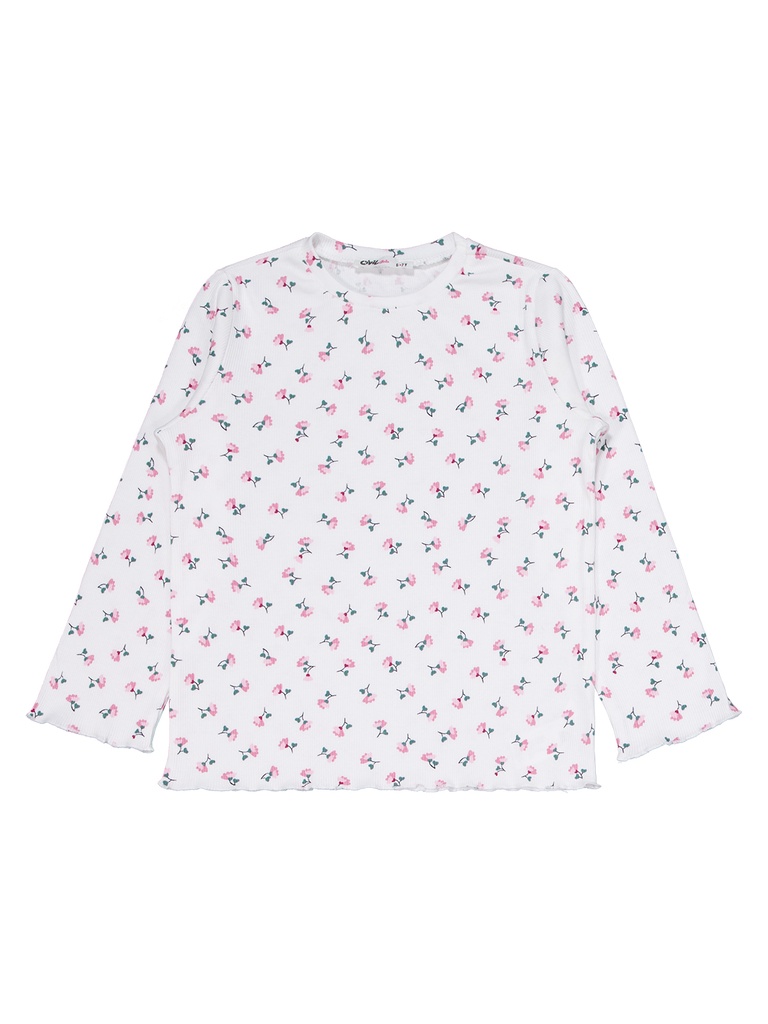 Floral White Pajama (10-14Y)