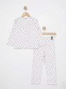 Floral White Pajama (10-14Y)