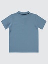 Blue Basic Polo T-shirt (6-9Y)