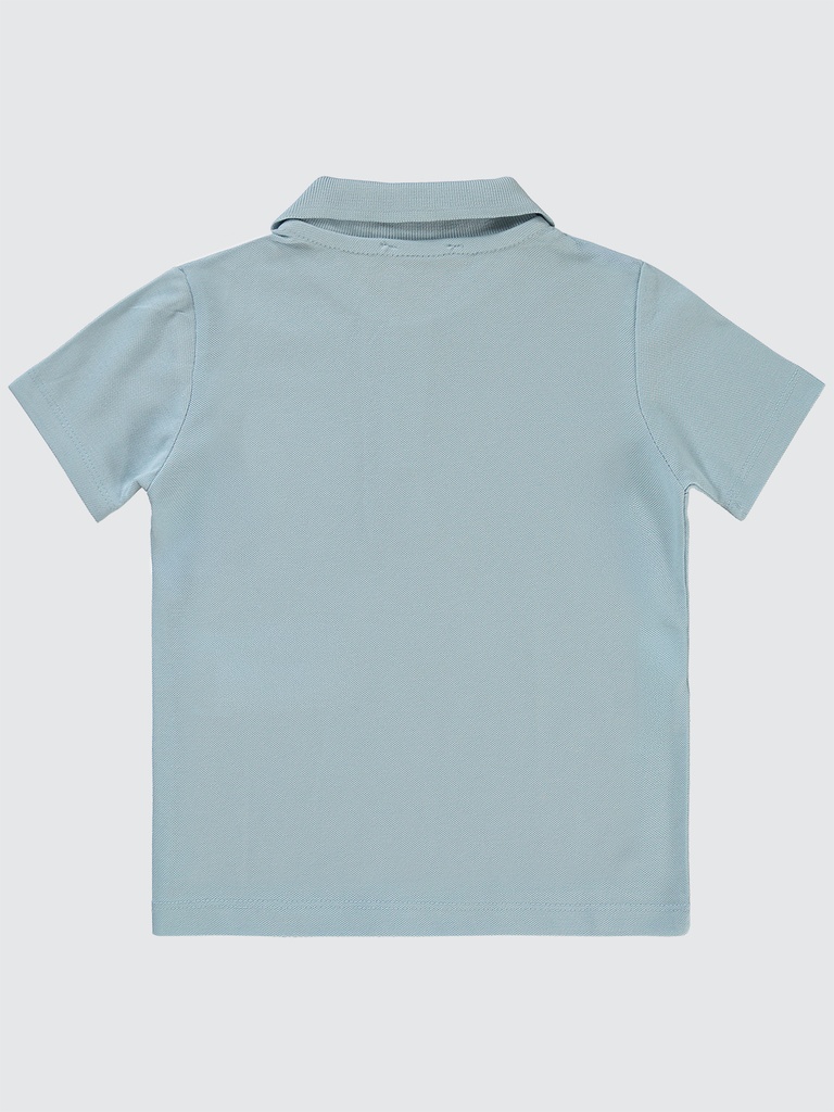 Blue Basic Polo T-shirt (2-5Y)