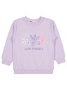 Purple Flowers Sweatshirt (2-5Y)