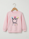  Pink crown Sweatshirt (2-5Y)