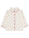 Off-white hearts Pajama (6-9Y)