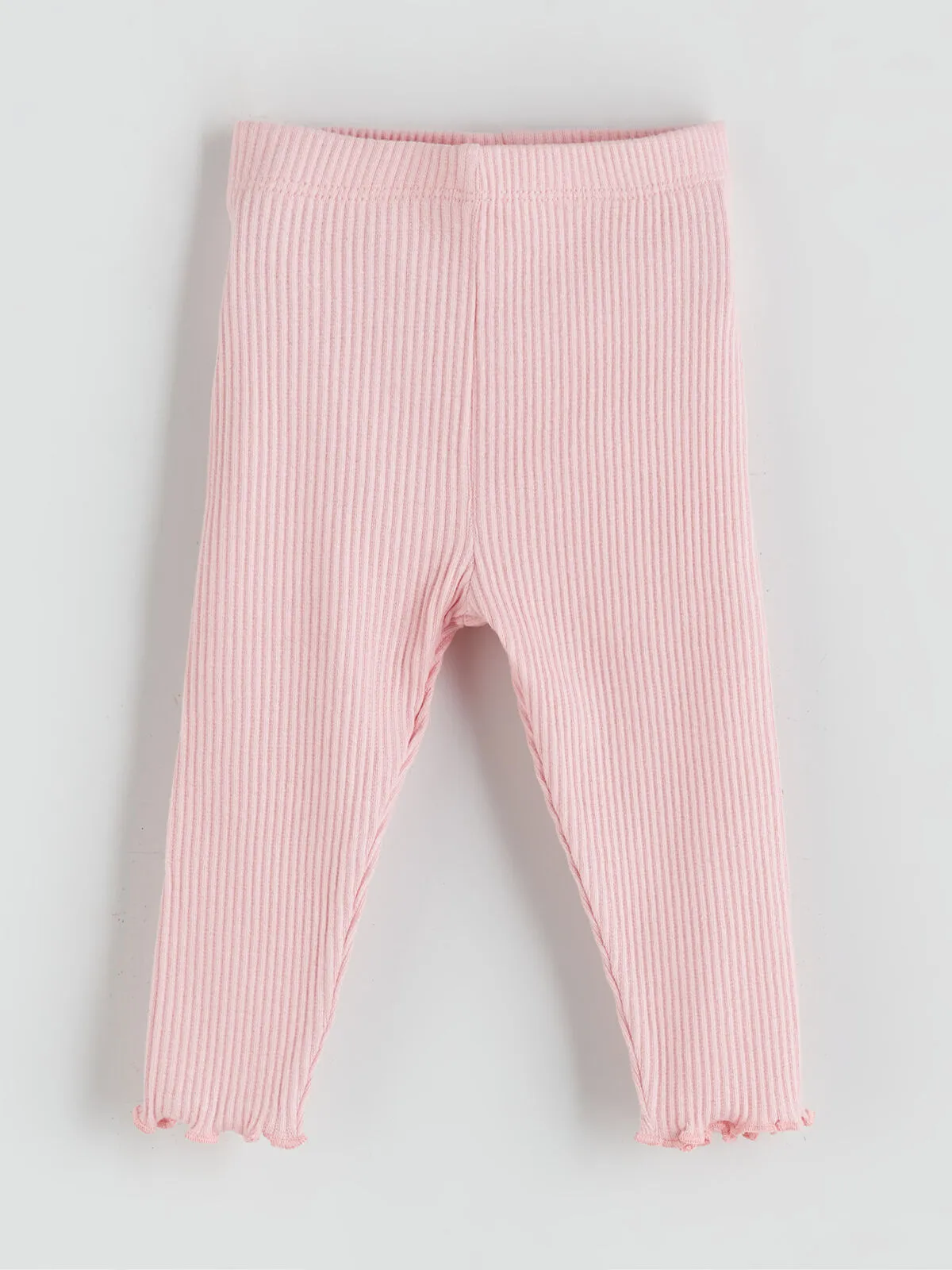 Off-white Peter Pan collar girl's sweatshirt and leggings