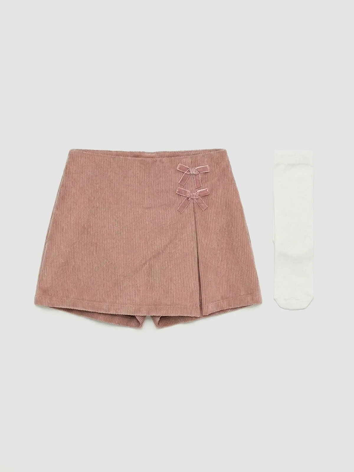 Off-White Collar Girl's 3-Piece Set