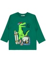 Green long sleeve T-shirt (2-5 years)