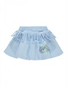 Mermaid Blue Skirt Set 