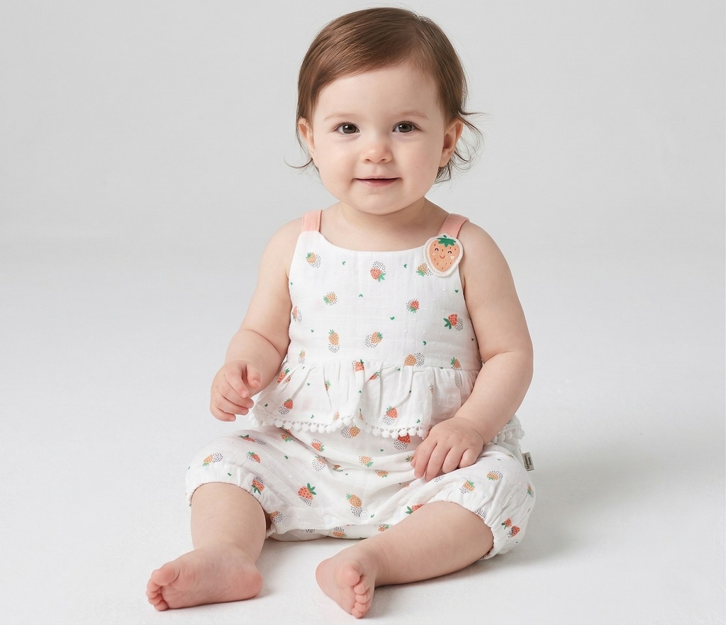 Strawberry Romper