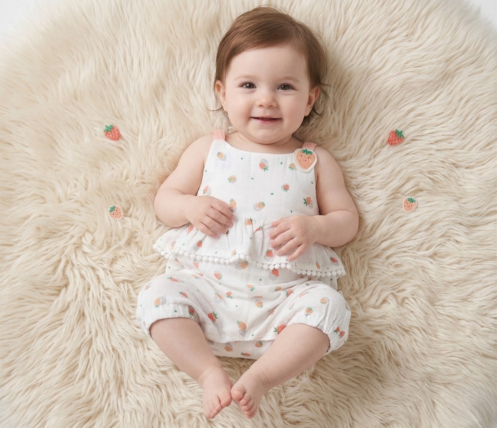Strawberry Romper