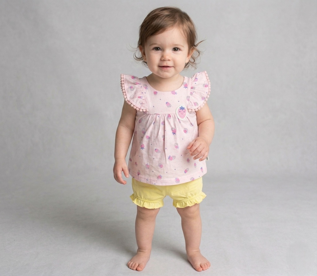 Strawberry Short & Top Set